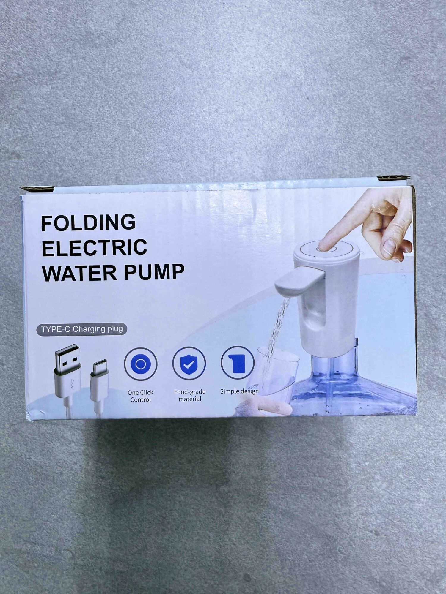 Električna sklopiva pumpa za vodu
