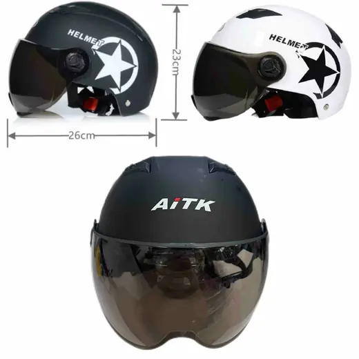 Motociklistička kaciga sa vizorom