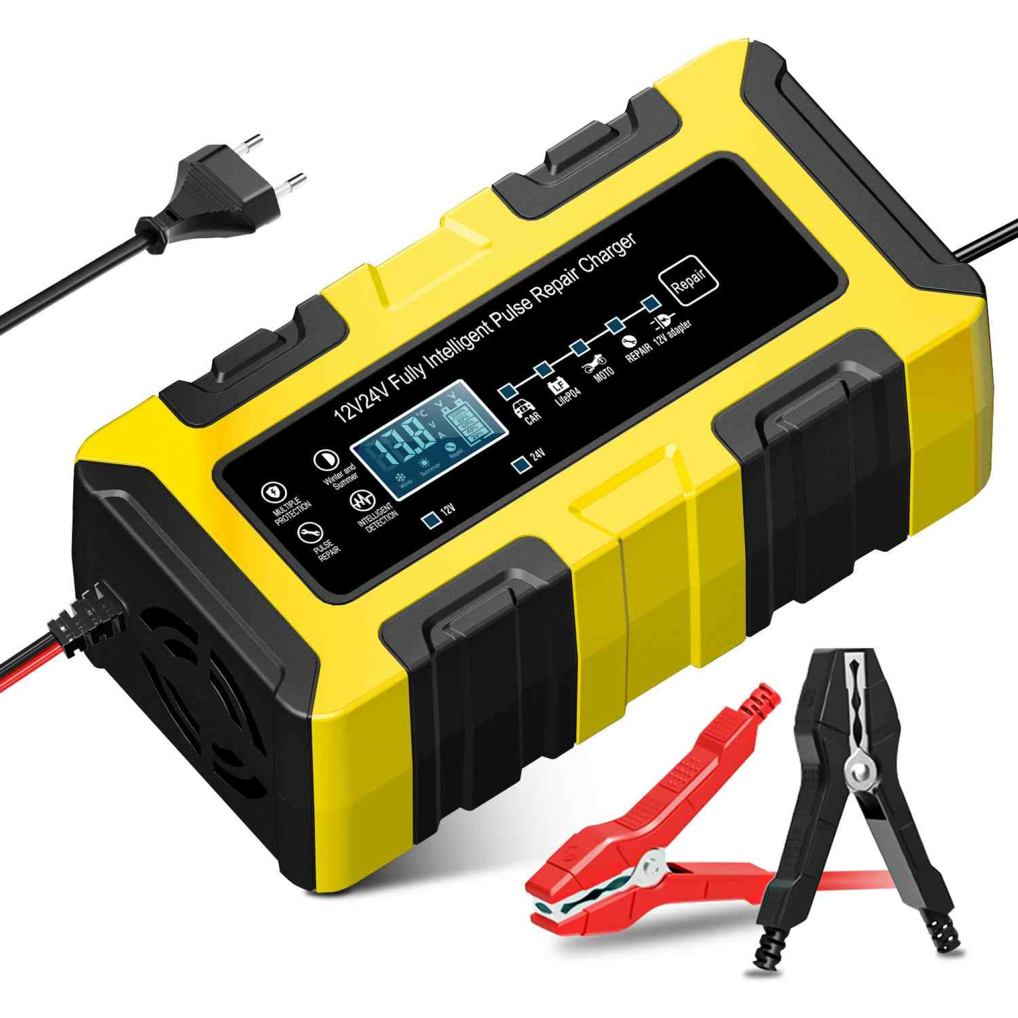 Punjač za akumulator 12V/24V sa funkcijom popravke