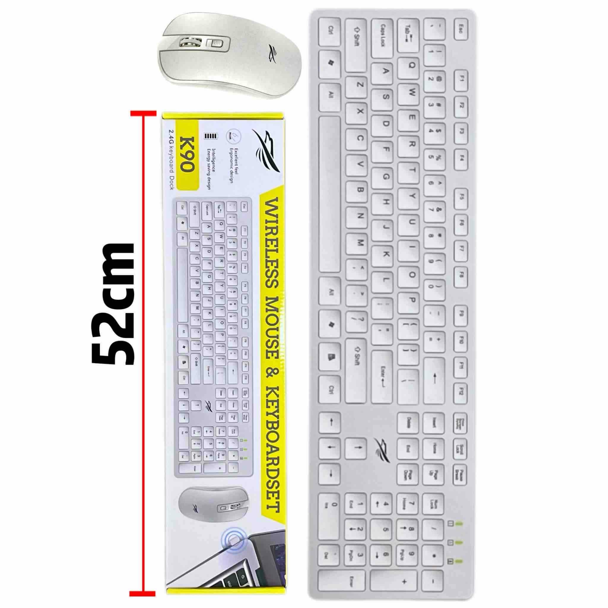 Bežični miš i tastatura K90 set