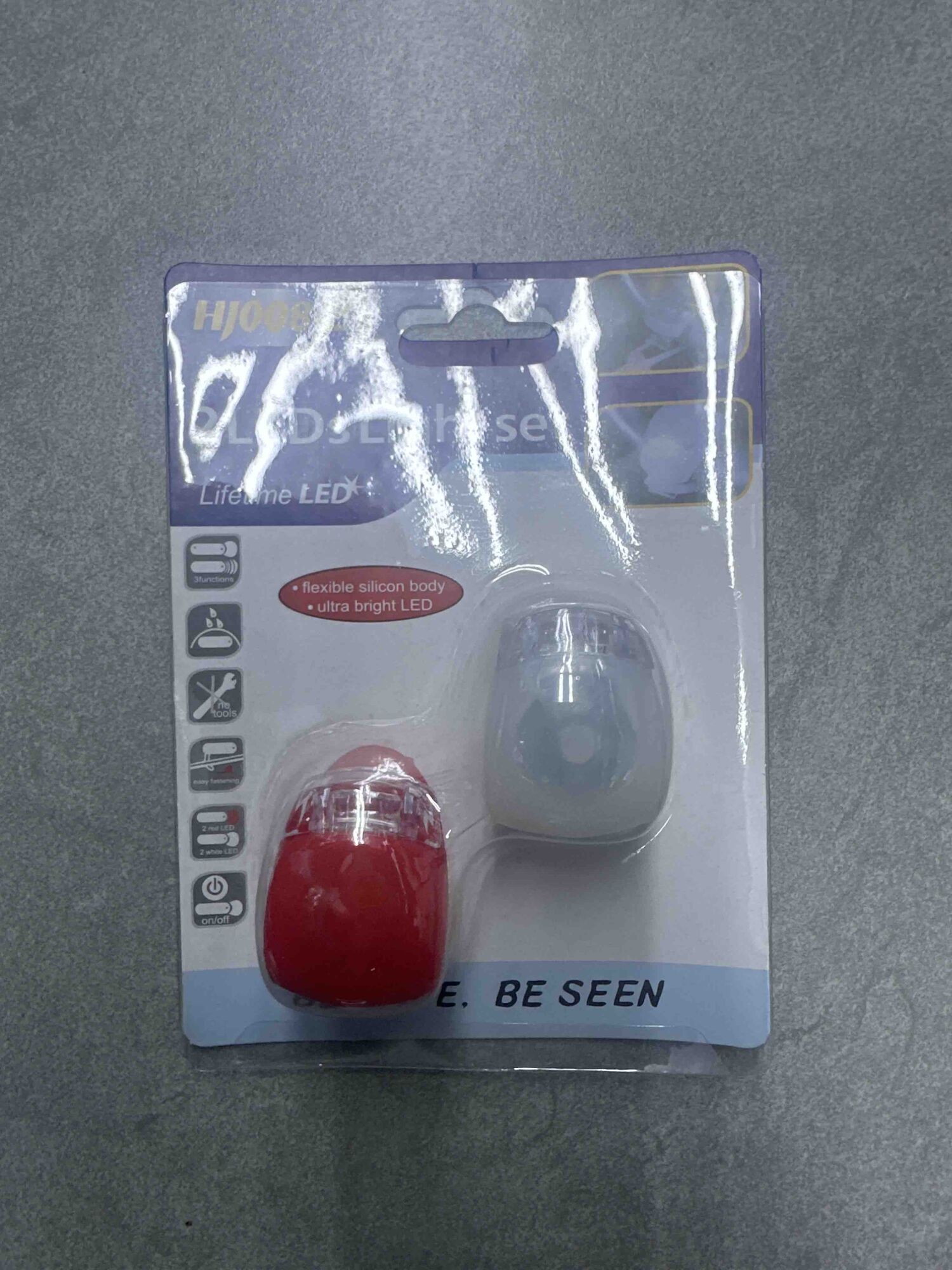 LED svetla za bicikl crveno i belo