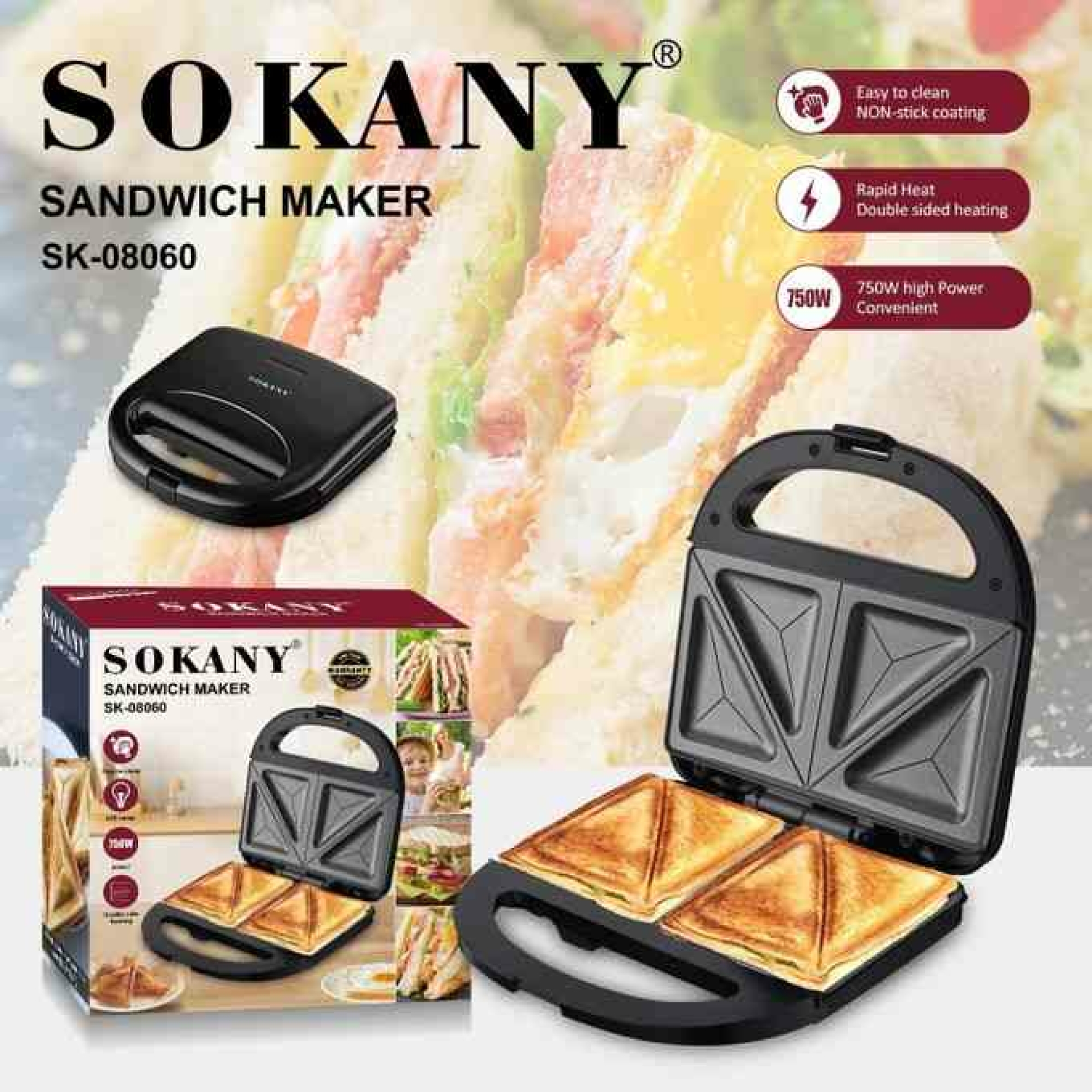 Aparat za sendviče Sokany
