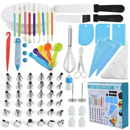 Set za dekoraciju torti 66 komada