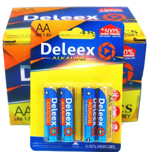 Alkalne baterije AA Deleex
