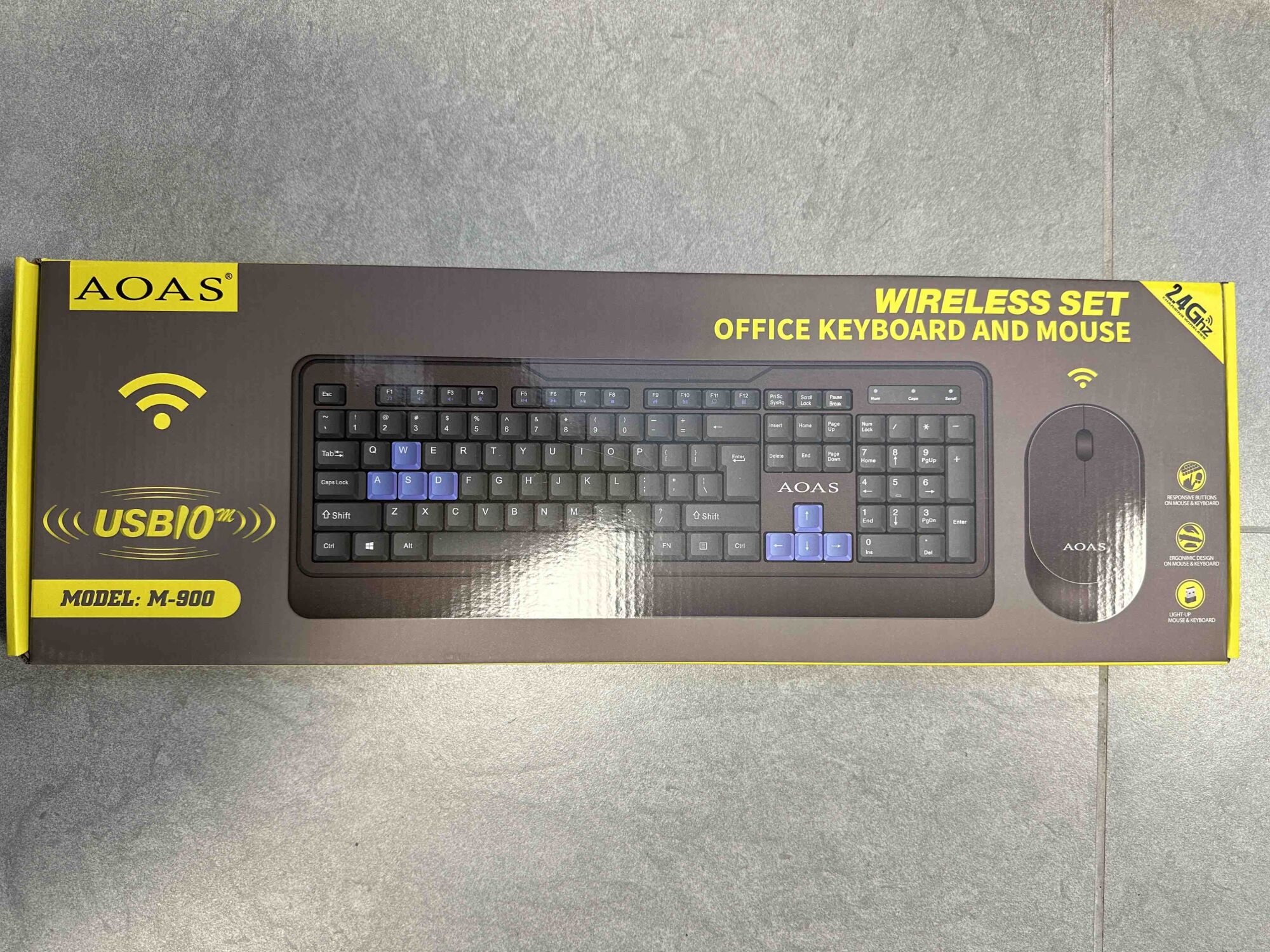 Bežični set tastature i miša