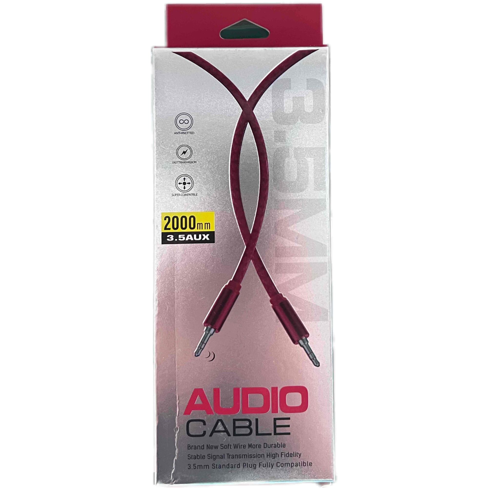 Audio kabl 3.5mm AUX 2m