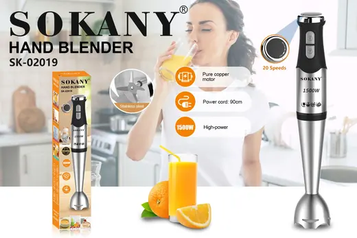 Ručni blender Sokany 1500W