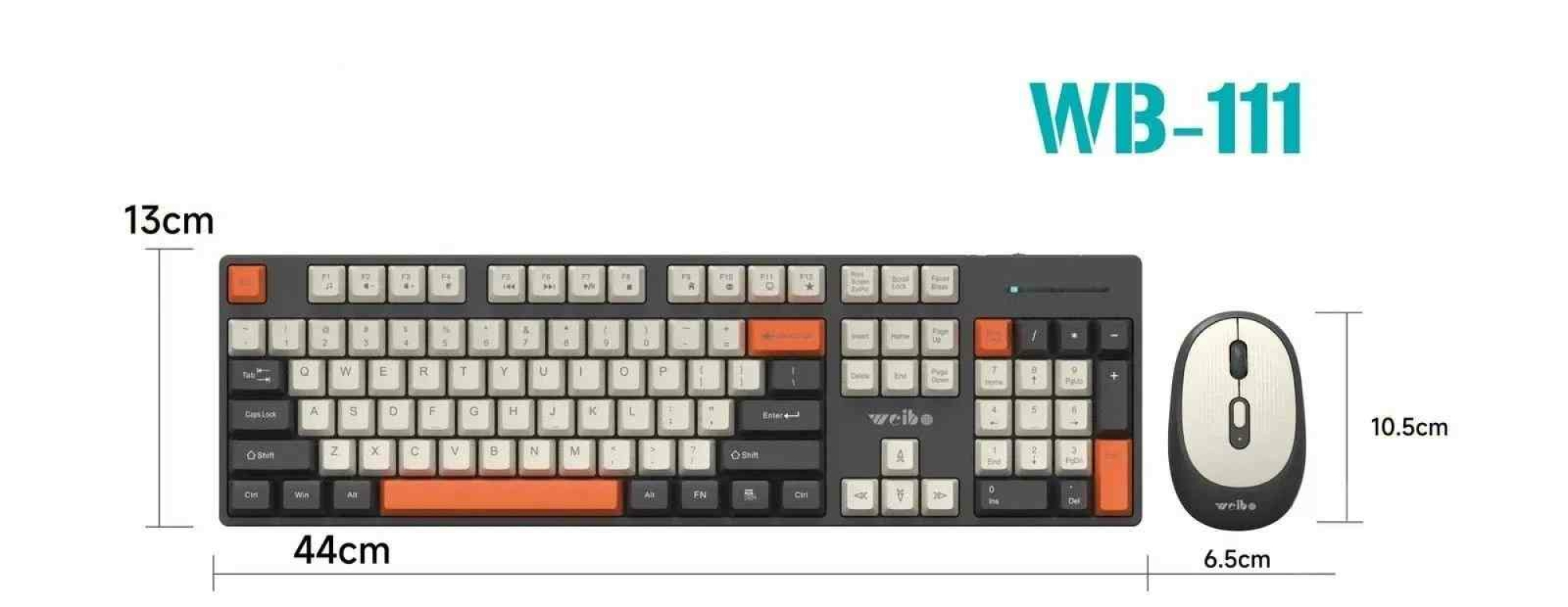 Bežični tastatura i miš WB-111