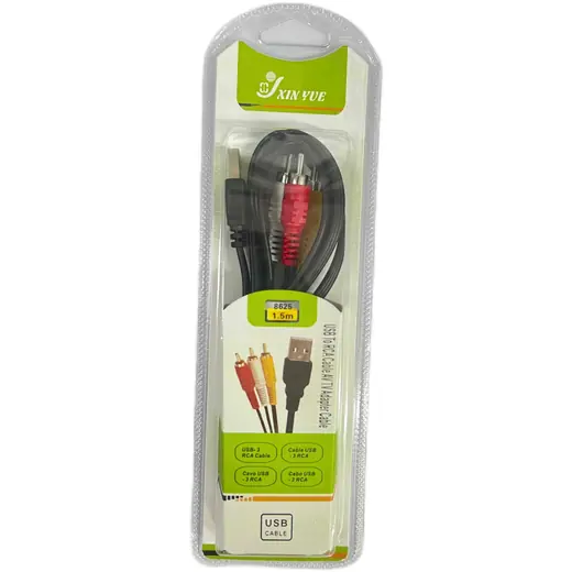 USB na 3 RCA kabl