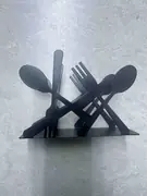 Stalak za escajg metalni crni