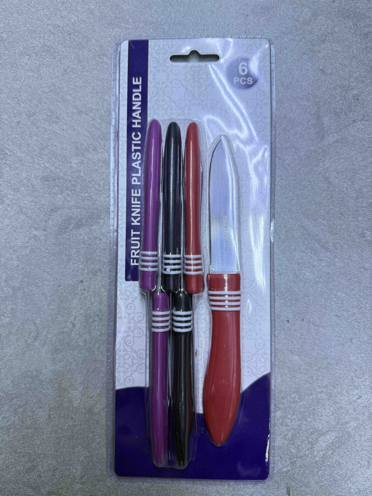 Set plastičnih nožića za voće