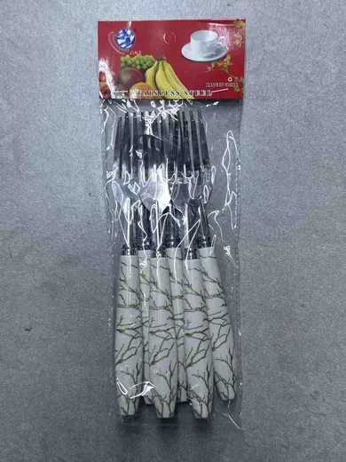 Set viljuški sa keramičkim drškama