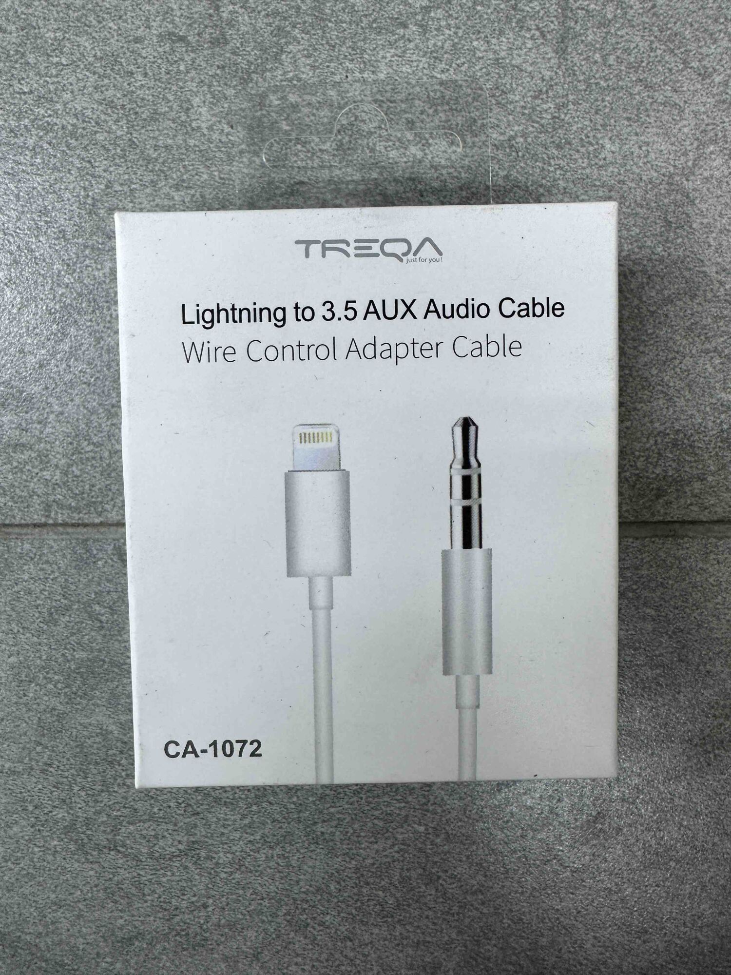 Lightning na 3.5 AUX audio kabl