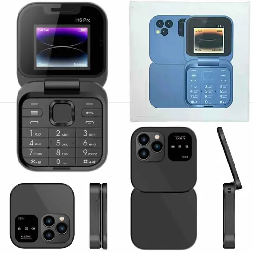 Preklopni mobilni telefon i16 Pro