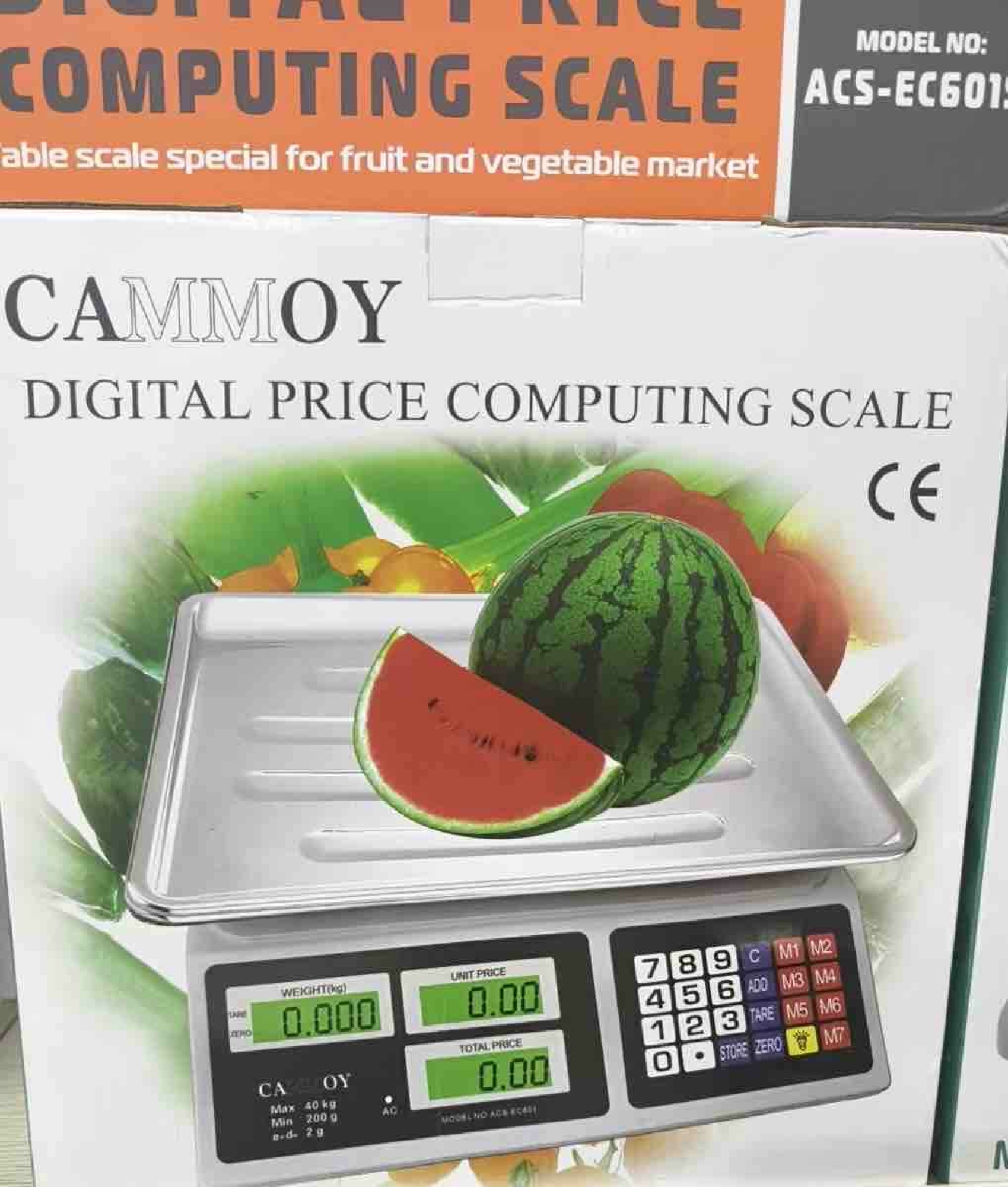 Digitalna vaga za voće i povrće