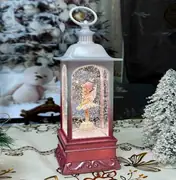 Ukrasna snežna lampa sa balerinom
