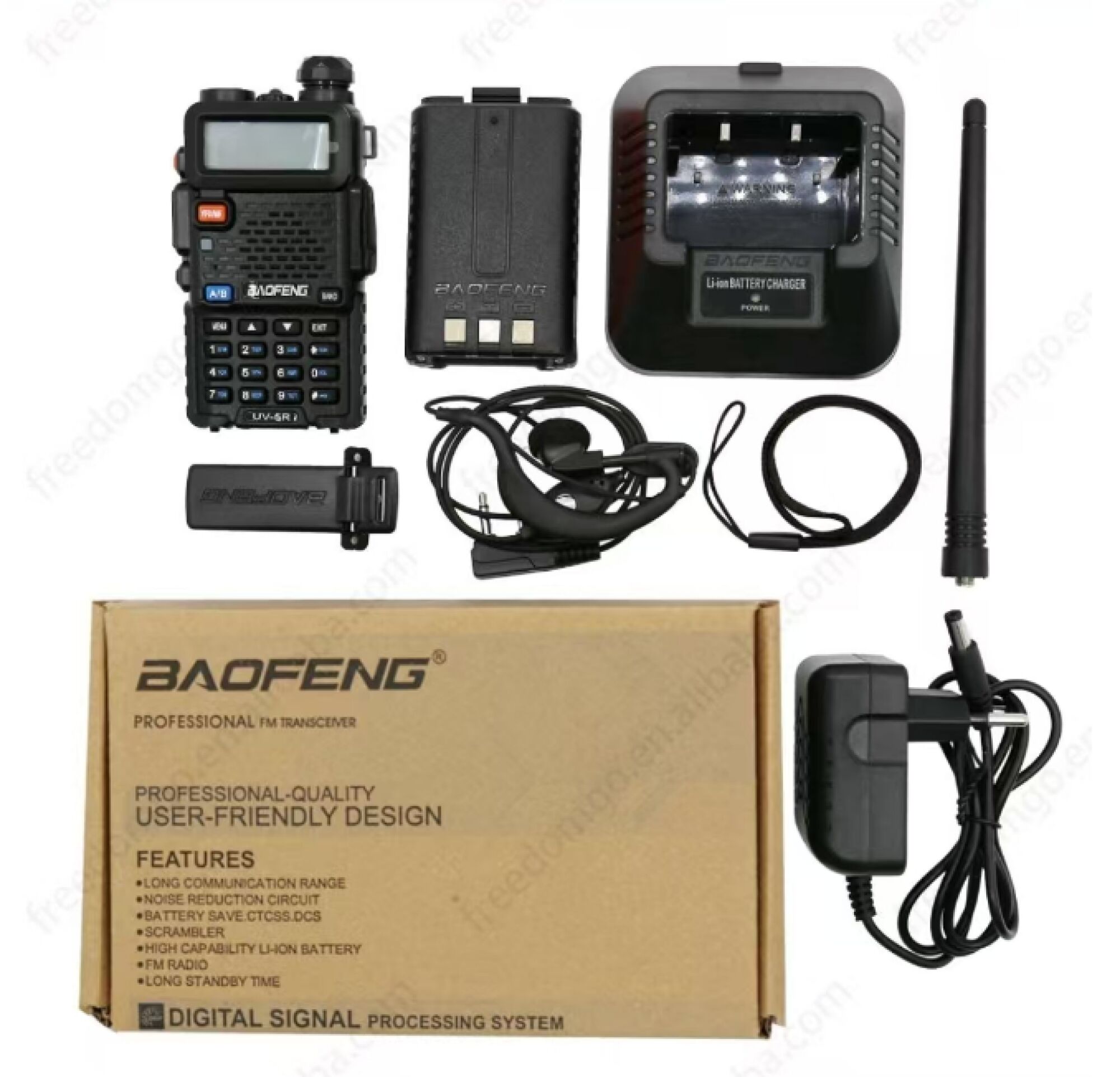 Baofeng FM radio predajnik