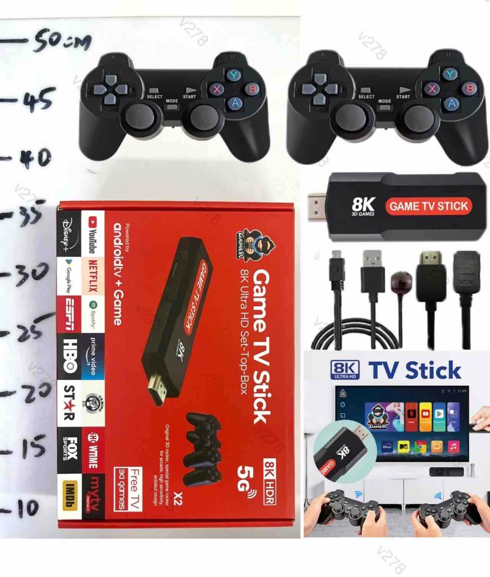 Game TV Stick sa 8K Ultra HD i bežičnim kontrolerima
