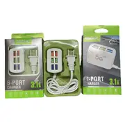 USB punjač sa 6 portova