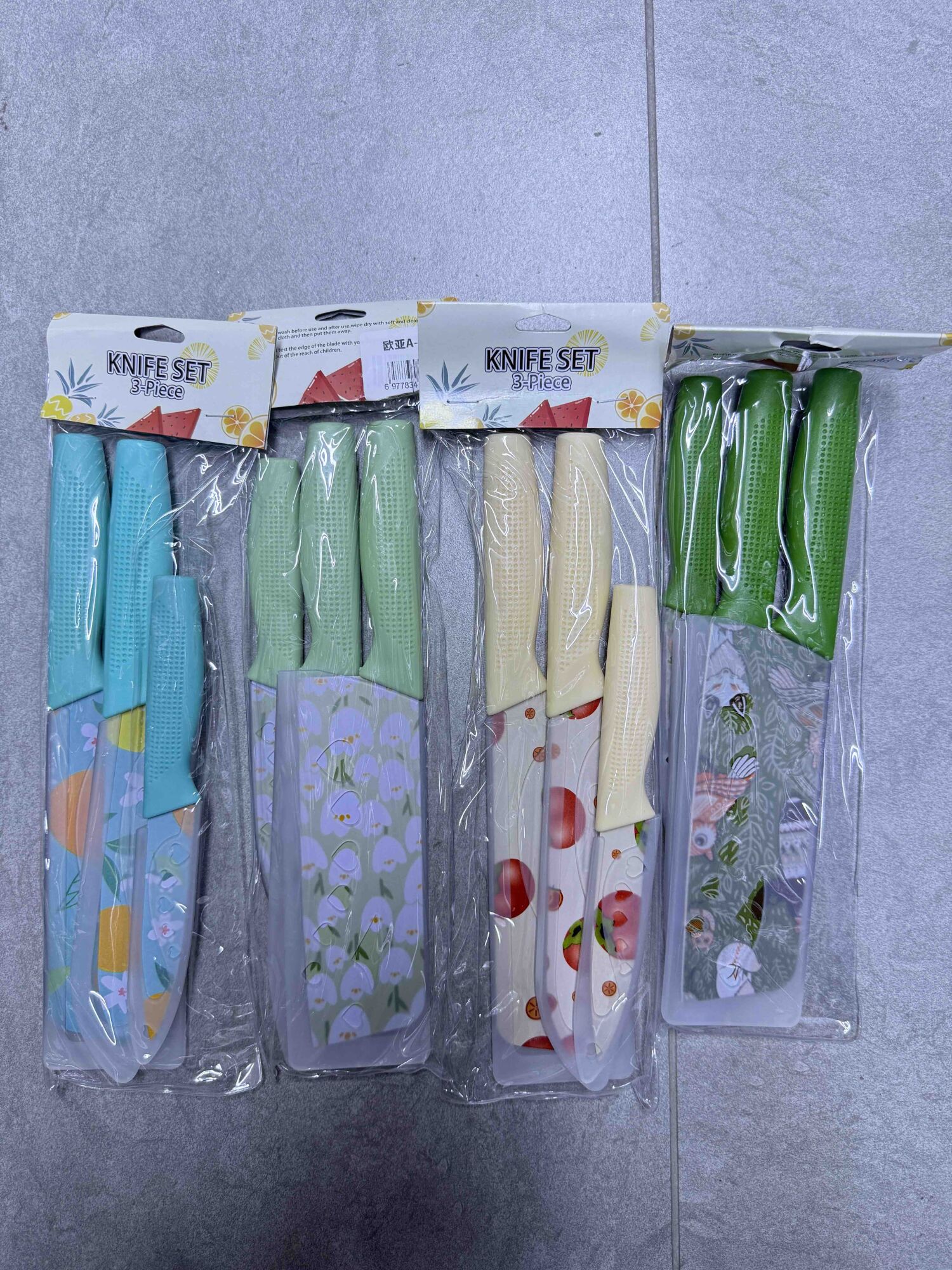 Set kuhinjskih noževa 3 kom