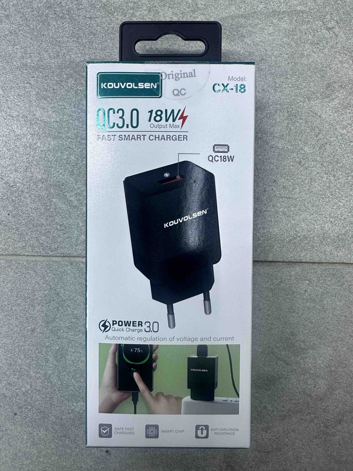 Brzi punjač 18W QC 3.0
