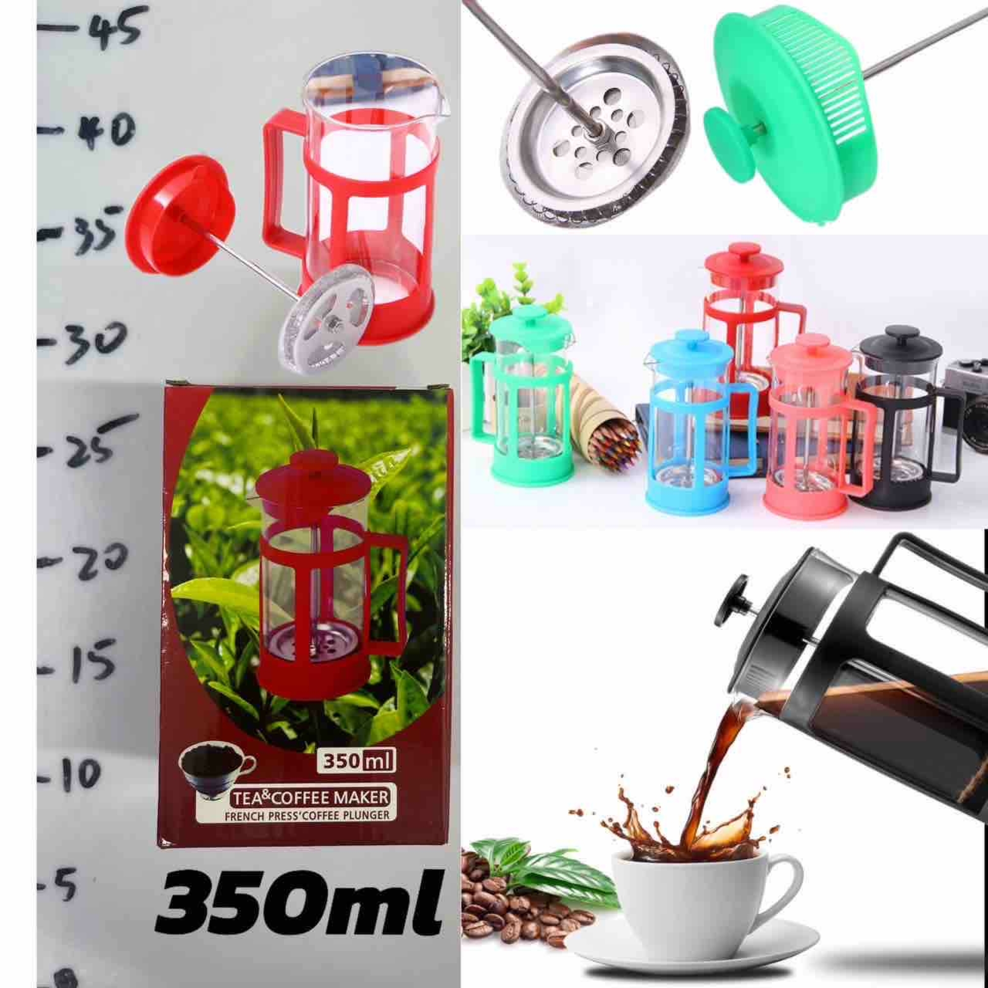 Pres kafa i čaj aparat 350ml