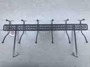 Metalni zidni držač sa kukama