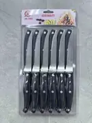 Set noževa sa nazubljenim sečivom