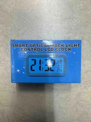 LCD digitalni sat sa pozadinskim osvetljenjem