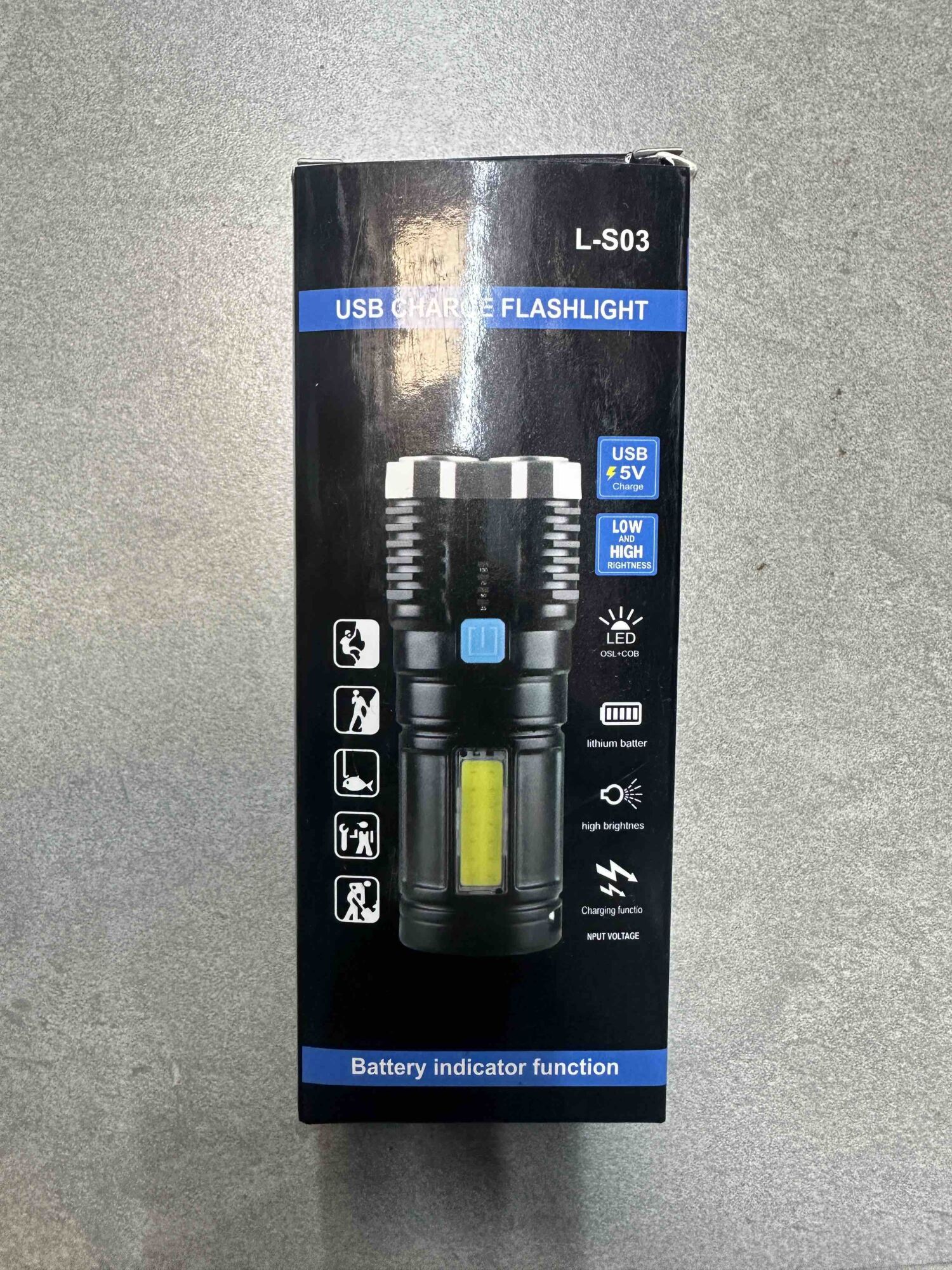 USB baterijska lampa