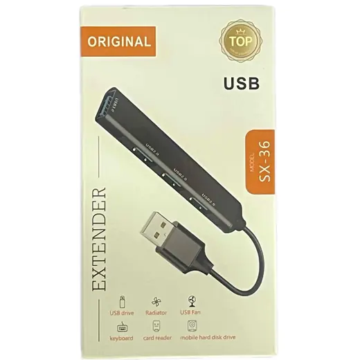USB produžni razdelnik SX-36