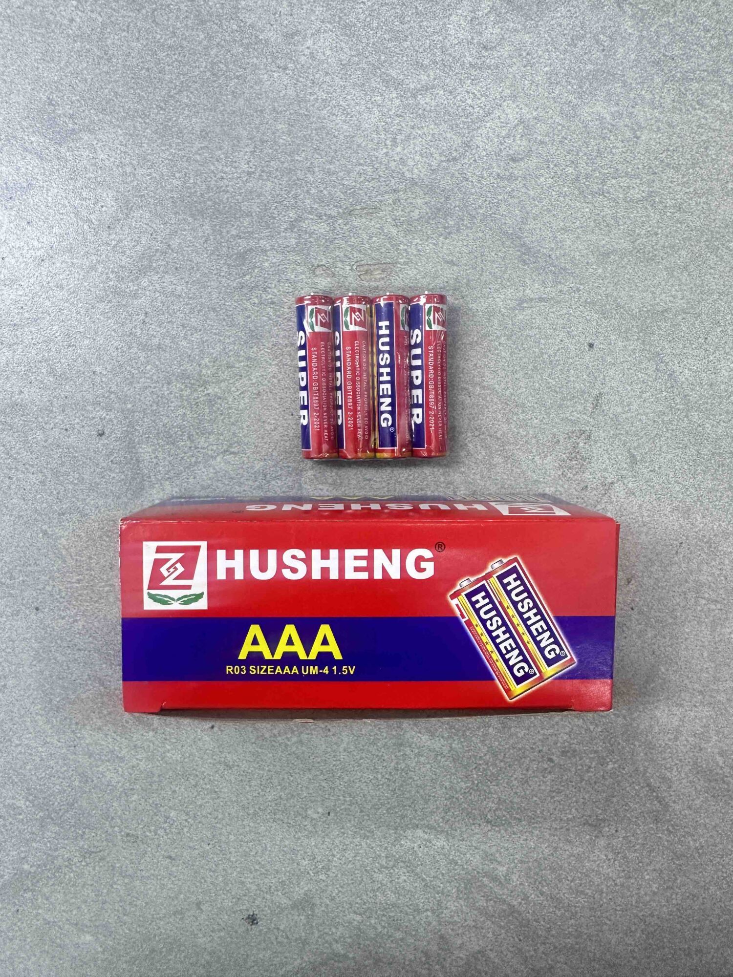 AAA baterije Husheng