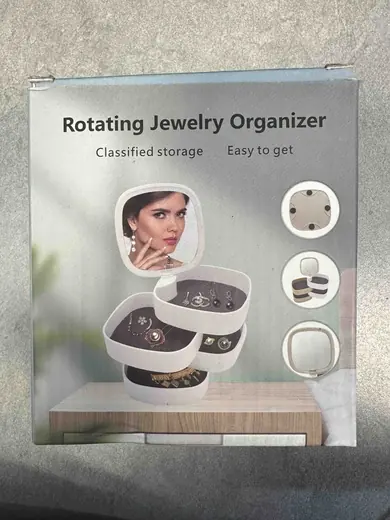 Rotirajući organizer za nakit