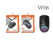 Bežični miš W06 sa RGB osvetljenjem