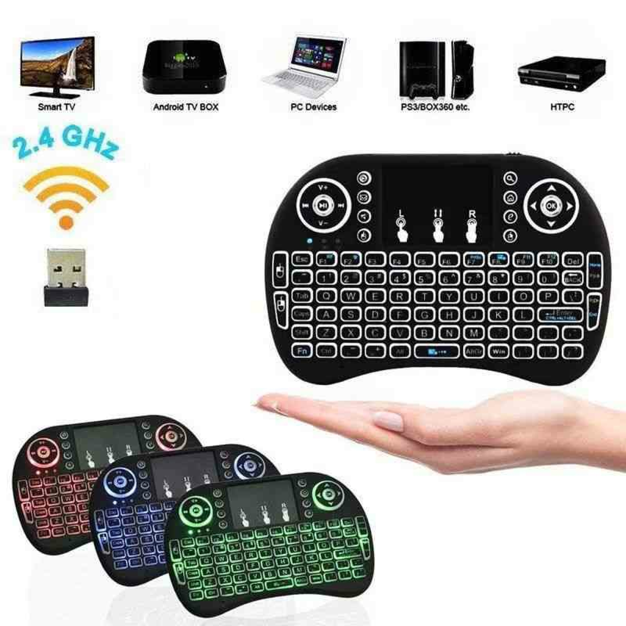 Bežična mini tastatura sa touchpadom
