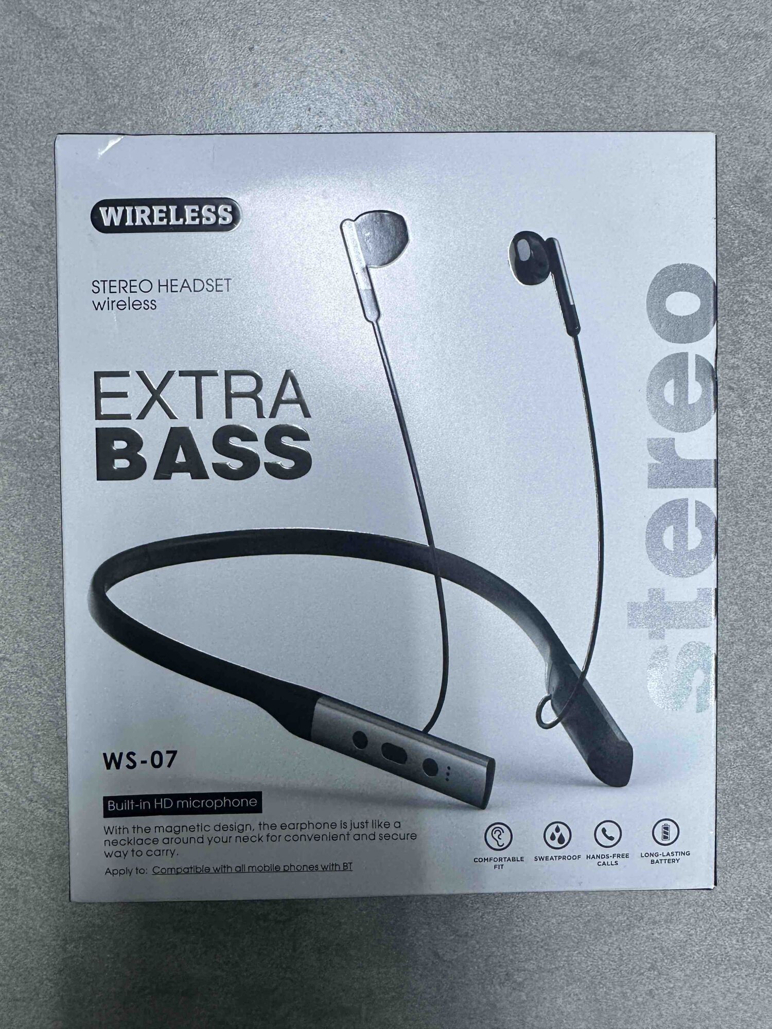 Bežične stereo slušalice sa ekstra basom