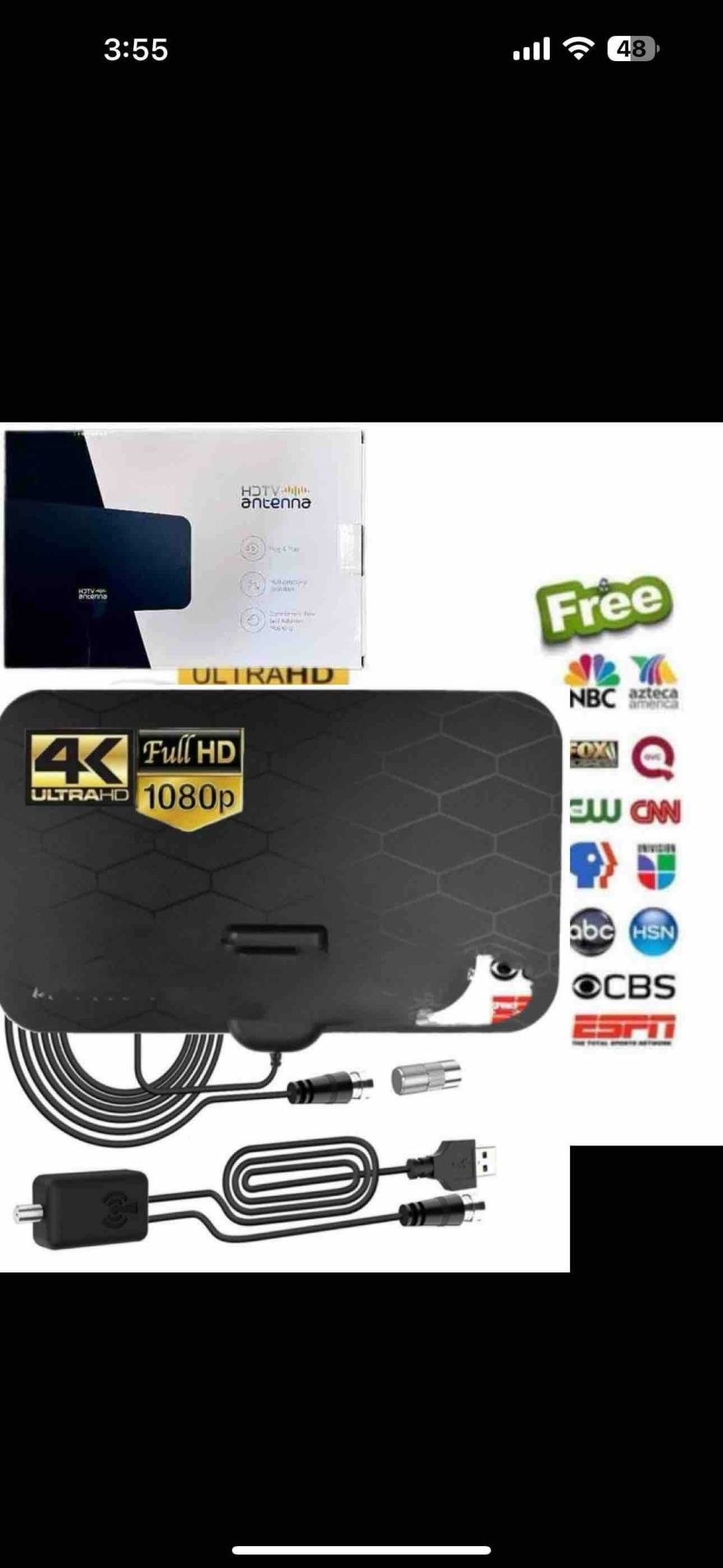 HDTV antena za 4K i Full HD