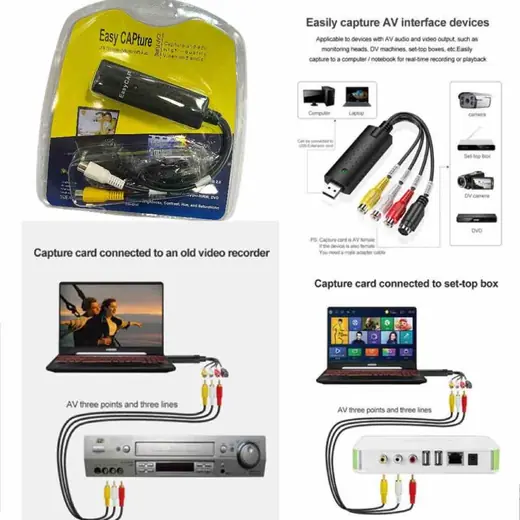 USB AV video grabber