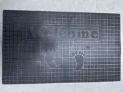 Otirač za obuću Welcome