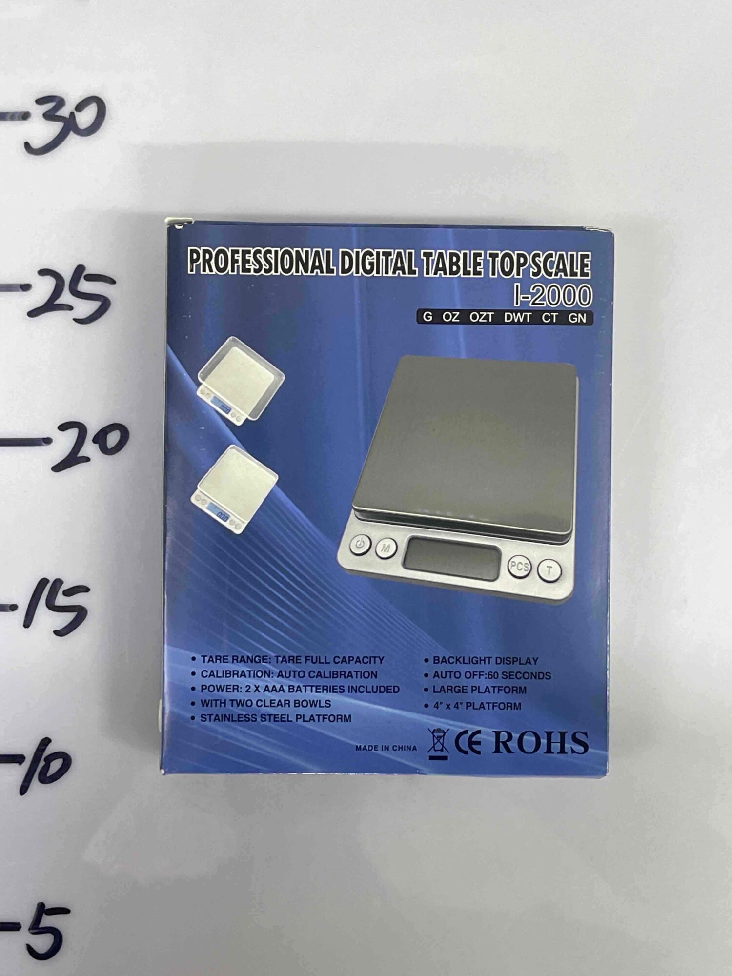 Profesionalna digitalna kuhinjska vaga I-2000