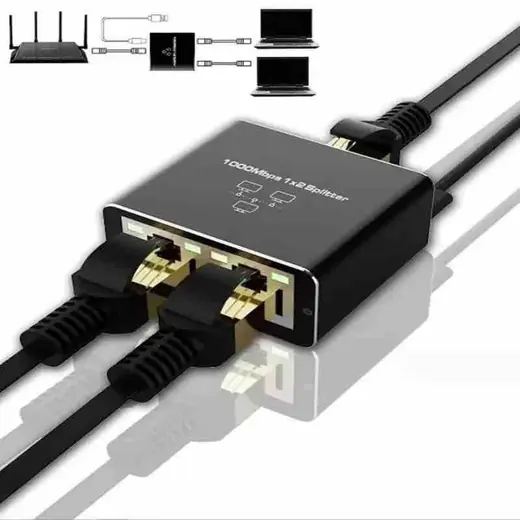 Ethernet razdjelnik (splitter) 1 na 2