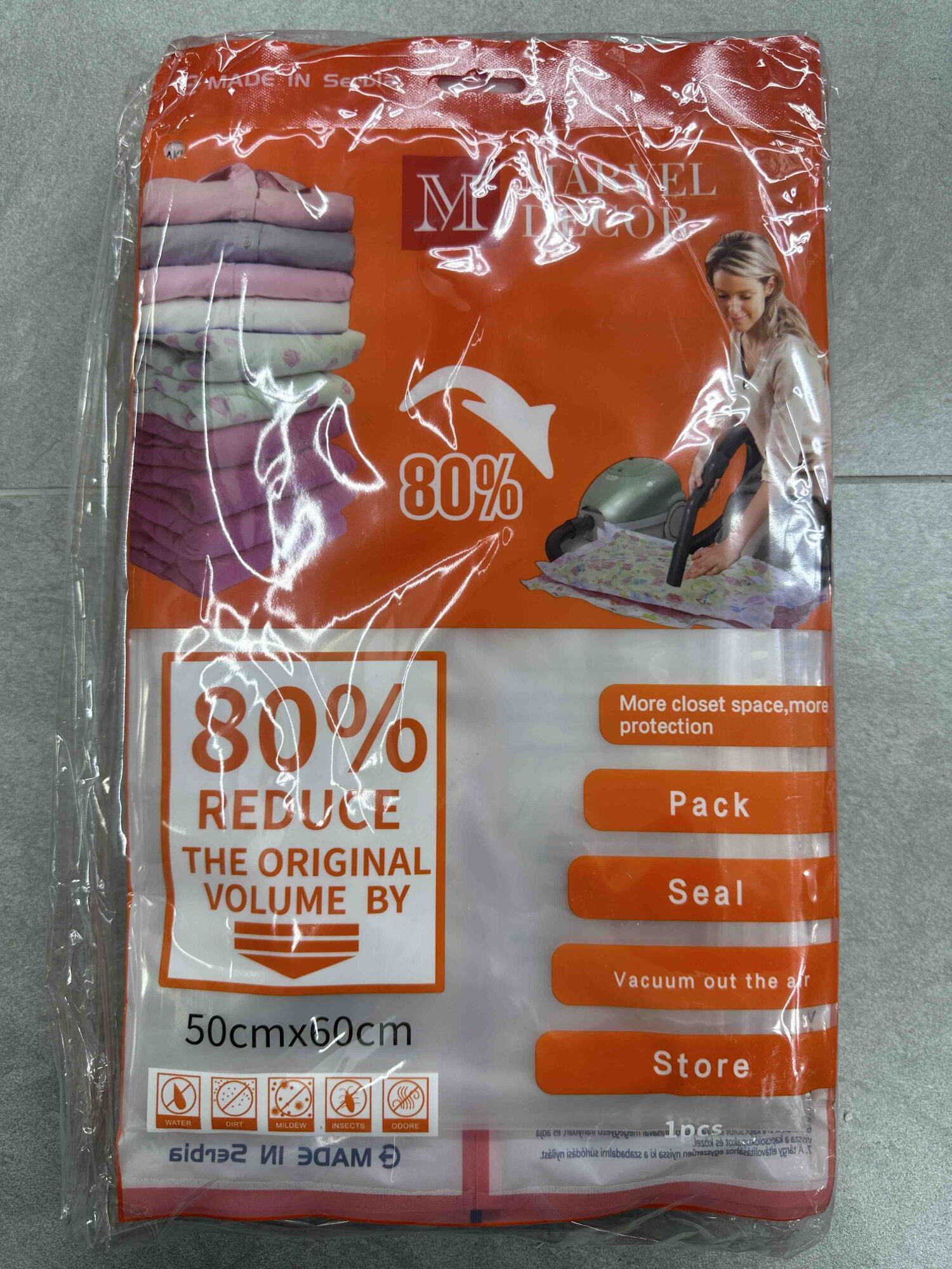 Vakum kese za odlaganje garderobe