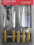Set kuhinjskih noževa sa oštračem