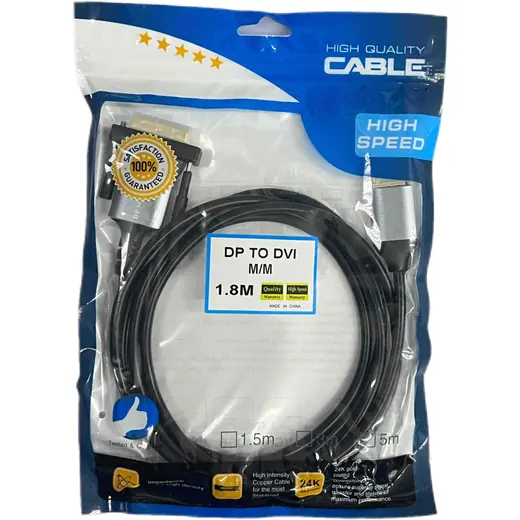 DP na DVI kabl 1.8m