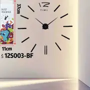 Moderni zidni DIY sat bez brojeva