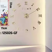 Zidni dekorativni DIY sat sa rimskim brojevima