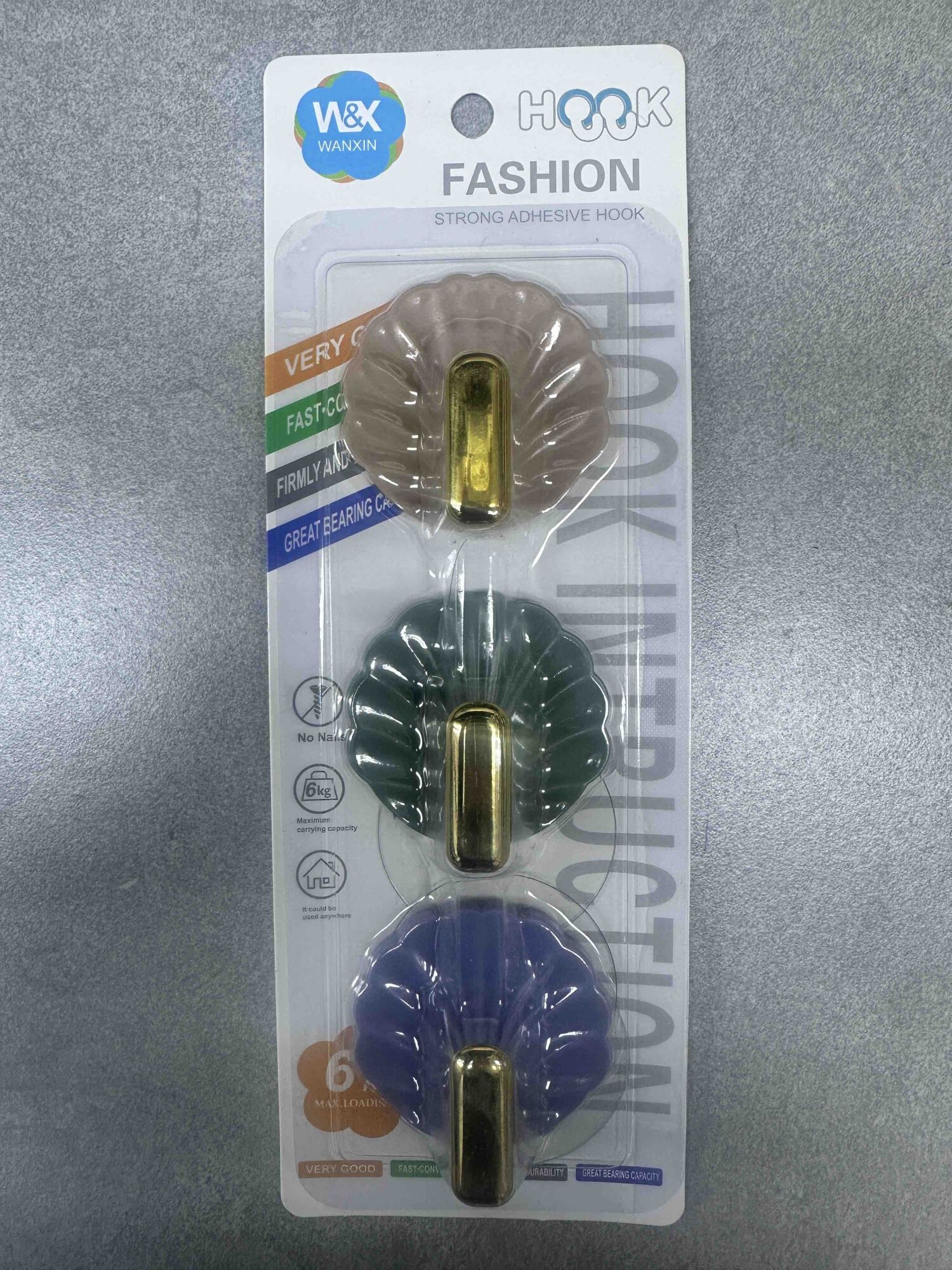 Samolepljivi zidni kukice set