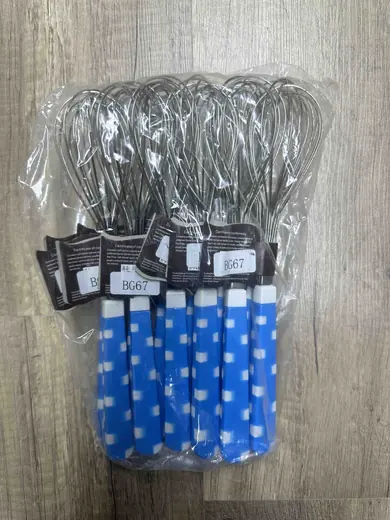 Mini metlice za mućenje sa plavim drškama