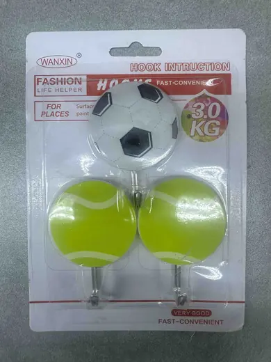 Set sportskih zidnih kukica