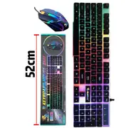 Gaming tastatura i miš sa RGB svetlima